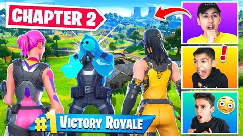 Brothers Get Their First Win On Fortnite Chapter 2 Youtube