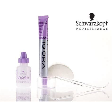Акція !!! Фарба для брів і вій Schwarzkopf Igora Bonacrom Чорна 15ml