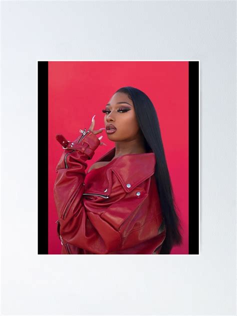 Megan Thee Stallion Long Poster For Sale By Maciemi Redbubble