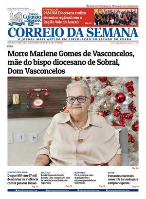 Calam O Jornal Correio Da Semana N