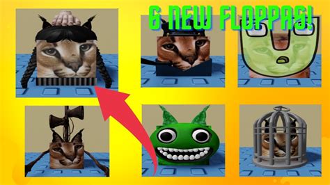 How To Get The 6 NEW FLOPPAS Added To Roblox Find The Floppa Morphs