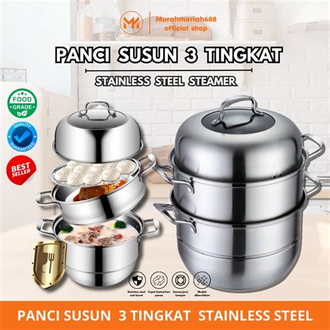 Jual GB PANCI KUKUS SERBAGUNA 3 TINGKAT SUSUN MULTIFUNGSI DENGAN