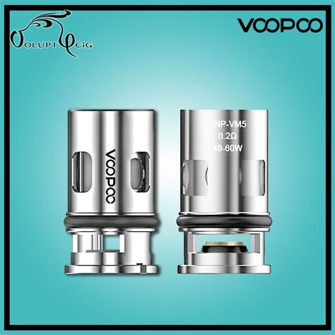 Résistance PnP VM5 0 2 ohm Voopoo Voluptycig