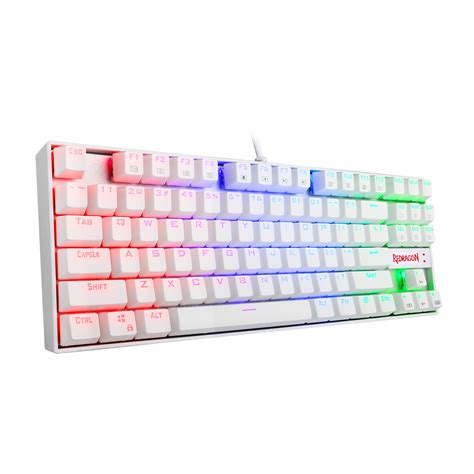 Kumara K552 Rgb Mechanical Gaming Keyboard White Redragon Adria