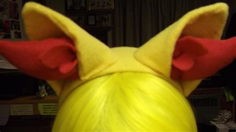 Fennekin Cosplay Ears By Arexissaurus On Deviantart