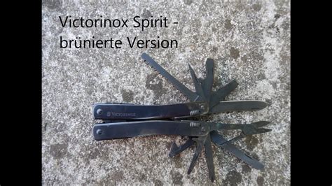 Victorinox Spirit - brünierte Version Review - German/Deutsch - YouTube