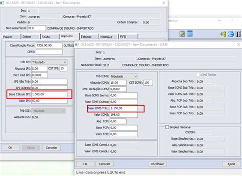 Cross Segmentos Linha Datasul Mre Sugest O De Parametriza O Do