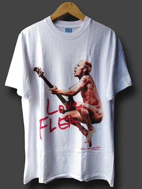 Jual Tshirt RED HOT CHILLI PEPPERS TOUR 99 FLEA Shopee Indonesia