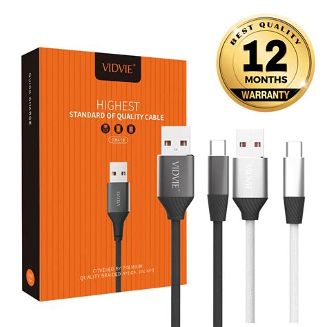 Vidvie Indonesia Jual Vidvie Type C Usb Cable Cb Kabel Data