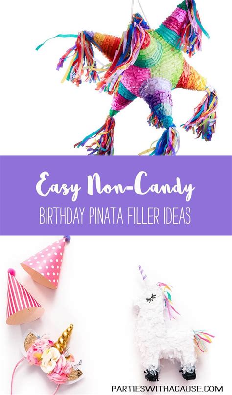 easy  candy birthday pinata filler ideas check   list