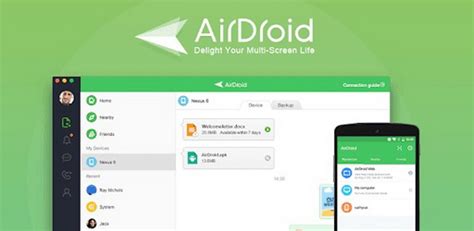 Top Wifi File Transfer Alternatives Airdroid