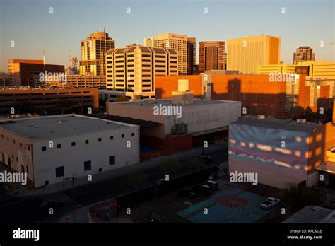 Downtown phoenix skyline hi-res stock photography and images - Alamy