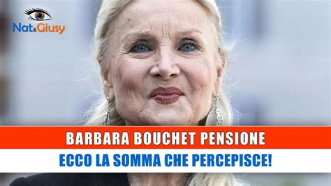 Barbara Bouchet Pensione Ecco La Somma Che Percepisce YouTube