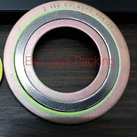 Jual Spiral Wound Gasket 2 SWG ANSI 150 Carbon Steel Jakarta