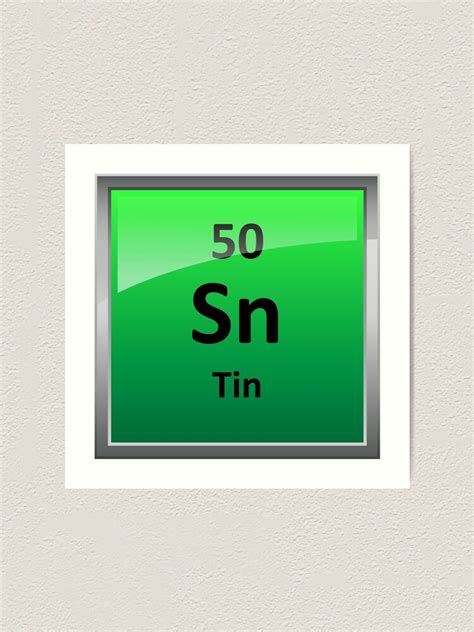 Tin Element Periodic Table