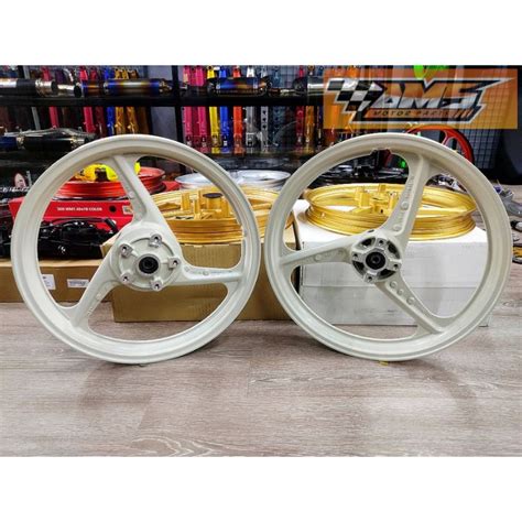 Y Zr Y Zr Sport Rim Batang Size Hitam Putih Shopee Malaysia