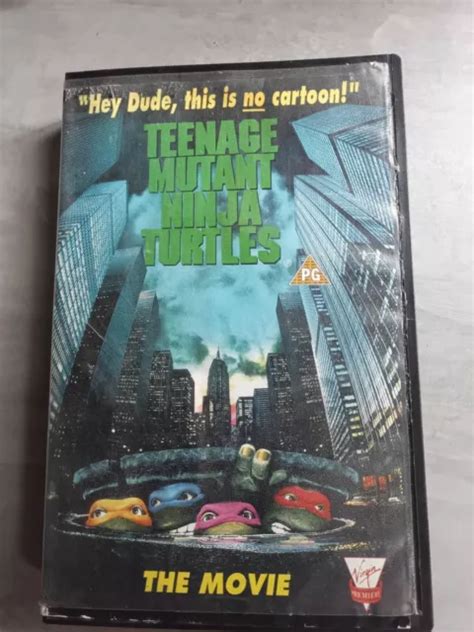 Teenage Mutant Ninja Turtles The Movie Big Box Pal Vhs