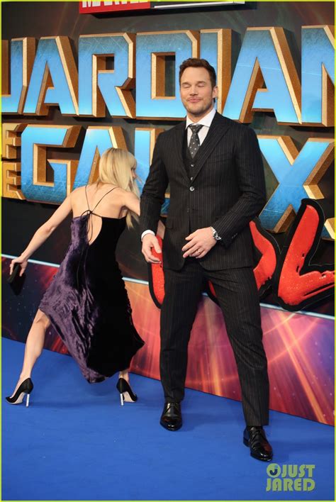 Photo Chris Pratt Anna Faris Guardians Premiere London Photo