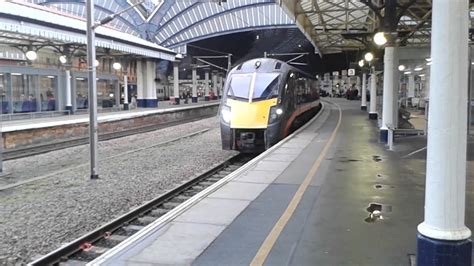 Grand Central Class 180 Departing York For London Kings Cross 02 01 18 Youtube