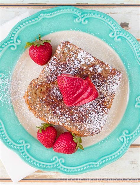 Strawberry Cream Cheese Stuffed French Toast