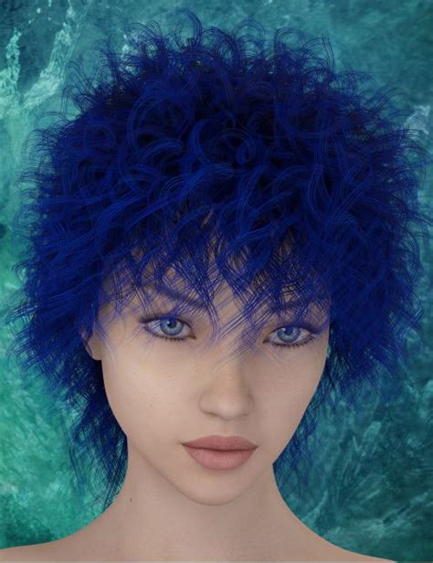 Mairia Hair For Genesis Female S And Male S D Models For Daz