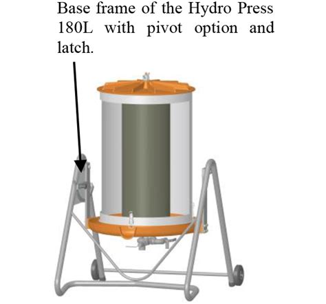 Speidel Hydropress 180 L Humlegårdens Ekolager