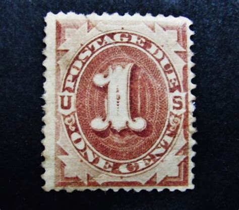 Nystamps US Postage Due Stamp J1 Mint OG H 100 U7x2914 Picture 1 Of 2