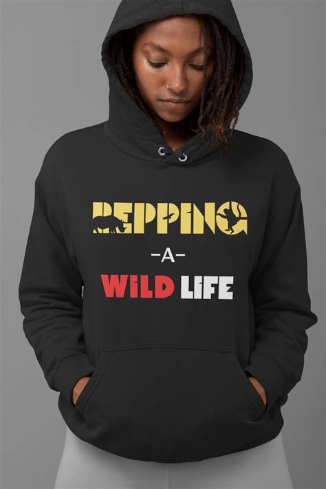 Repping -A- Wild Life Hoodie – Repping Clothing Company