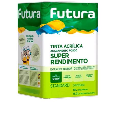 Latex Futura Erva Doce Lata Litros Grupochiquinho