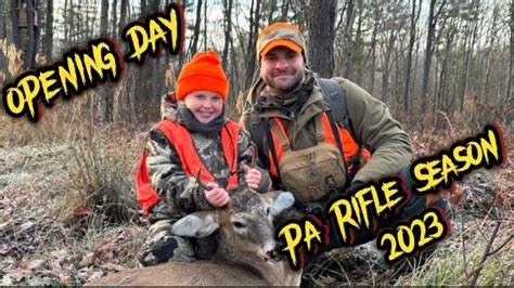 Pa Deer Hunting Opener 11 25 23 8 Year Old Layken Pierce Scores On Her First Buck Lots