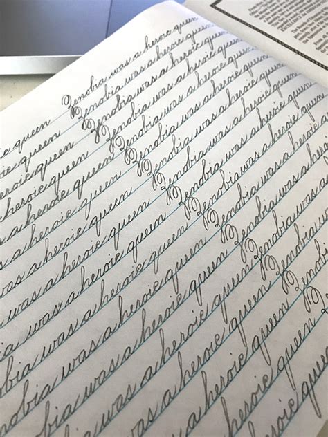 spencerian script | Another Lovely Day - Worksheets Library