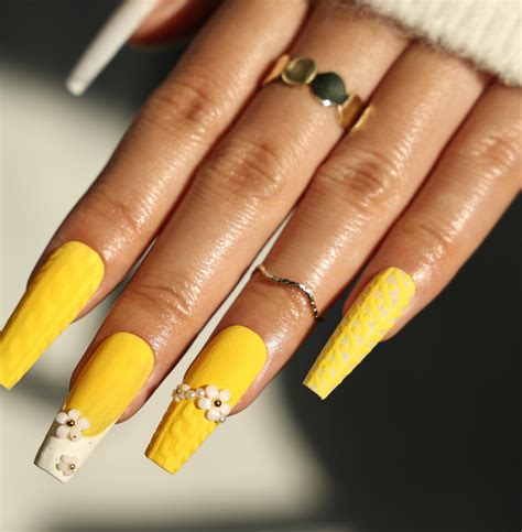 Yellow Dip Powder Nail Designs Of 2023 Morovan