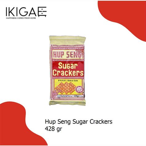 Jual Hup Seng Sugar Crackers Biskuit Gula Crackers Manis Gr