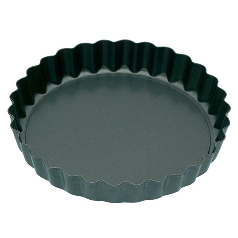 Kitchencraft Non Stick Round Small Fluted Tart Tins Quiche Pans With