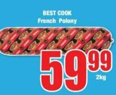 BEST COOK French Polony Offer At Boxer