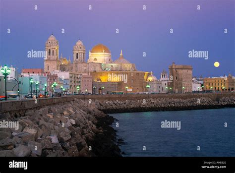 The Church Of Santa Cruz Cadiz Spain Stock Photo Alamy