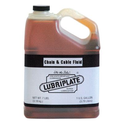 L Lubriplate Chain Cable Fluid Gallon Jugs