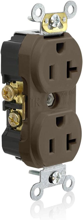 Leviton Cr Volt Narrow Body Duplex Receptacle Straight