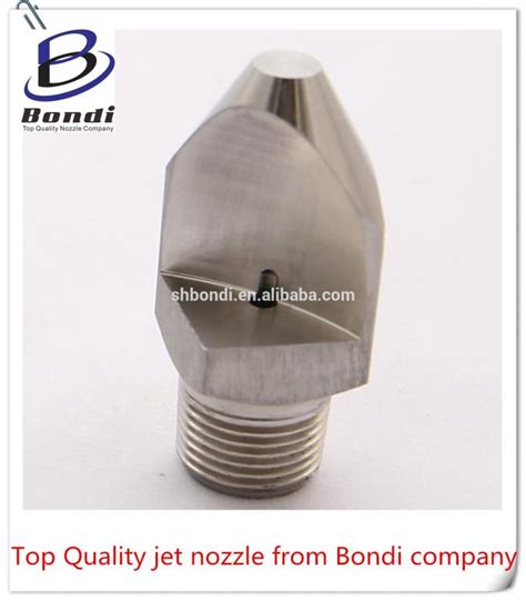 Stainless Steel Narrow Angle High Impact Vee Jet Nozzles Water Flat Fan Vee Jet Spray Nozzle