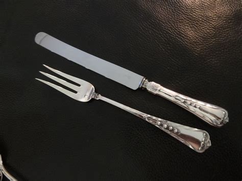 2 X COUVERTS DIVERS JEZLER MUGUET ARGENT 800 COMME NEUF Kaufen Auf