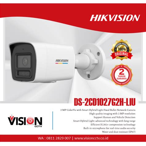 Vision CCTV Hikvision IPC Hikvision 2 MP Colorvu Audio HIkvision