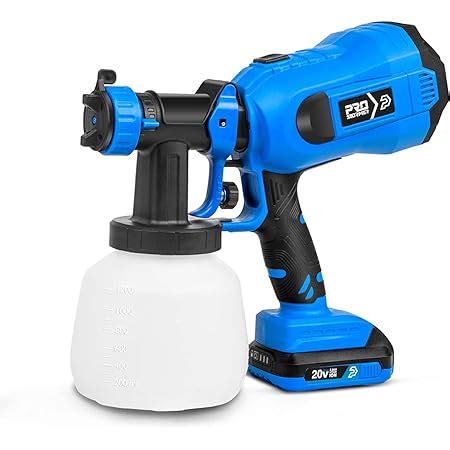 Amazon Cacoop Cordless Paint Sprayer Gun W Ah Battery And Fast