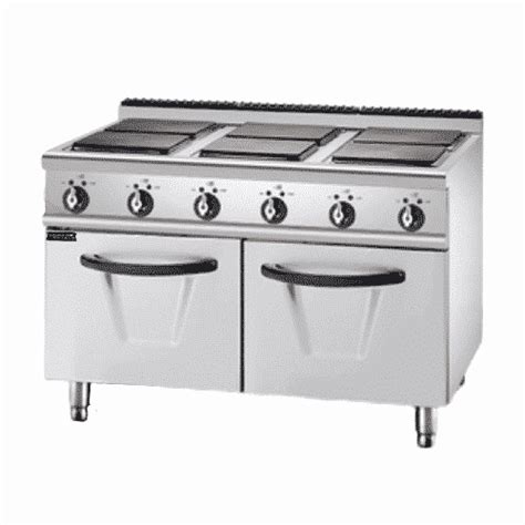 Electric 6 Hot Plate Cooker With Cabinet Square Kitchenmallth