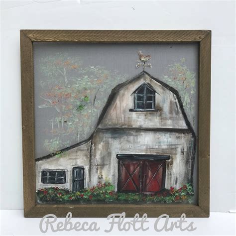 The Barn, farmhouse style wall decor – rebecaflottarts