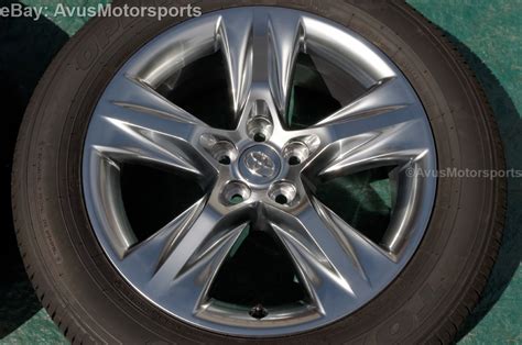 2014 Toyota Highlander Oem 19 Chromtec Wheels Tacoma Rx450 Rx350 Rx300