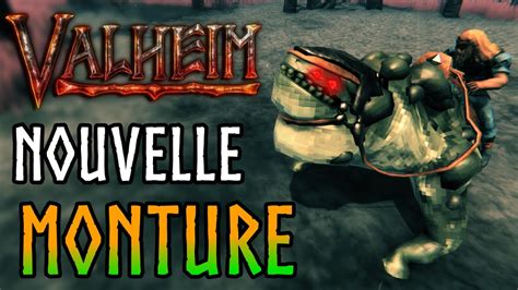 Valheim ASKSVIN COMMENT APPRIVOISER Et MONTER La NOUVELLE MONTURE