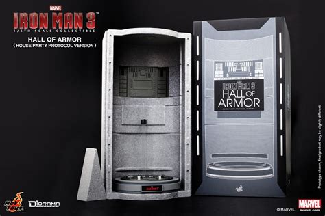 旺角店鋪現貨全新 Hot Toys Hottoys DS002 IRON MAN 3 格納庫 1 6 Hall of Armor 興趣及遊戲 玩具 遊戲類 Carousell