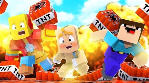 Un Final Explosivo Tnt Run Minecraft Minijuegos Youtube