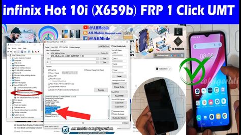 Infinix Hot 10i X659b FRP Bypass UMT Android 11 YouTube