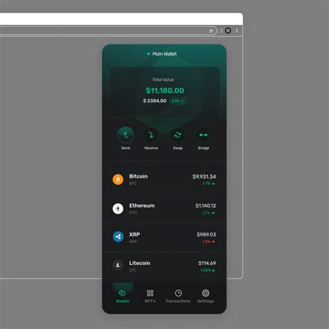 Designs | Web3 & Crypto Wallet Chrome extension | App design contest